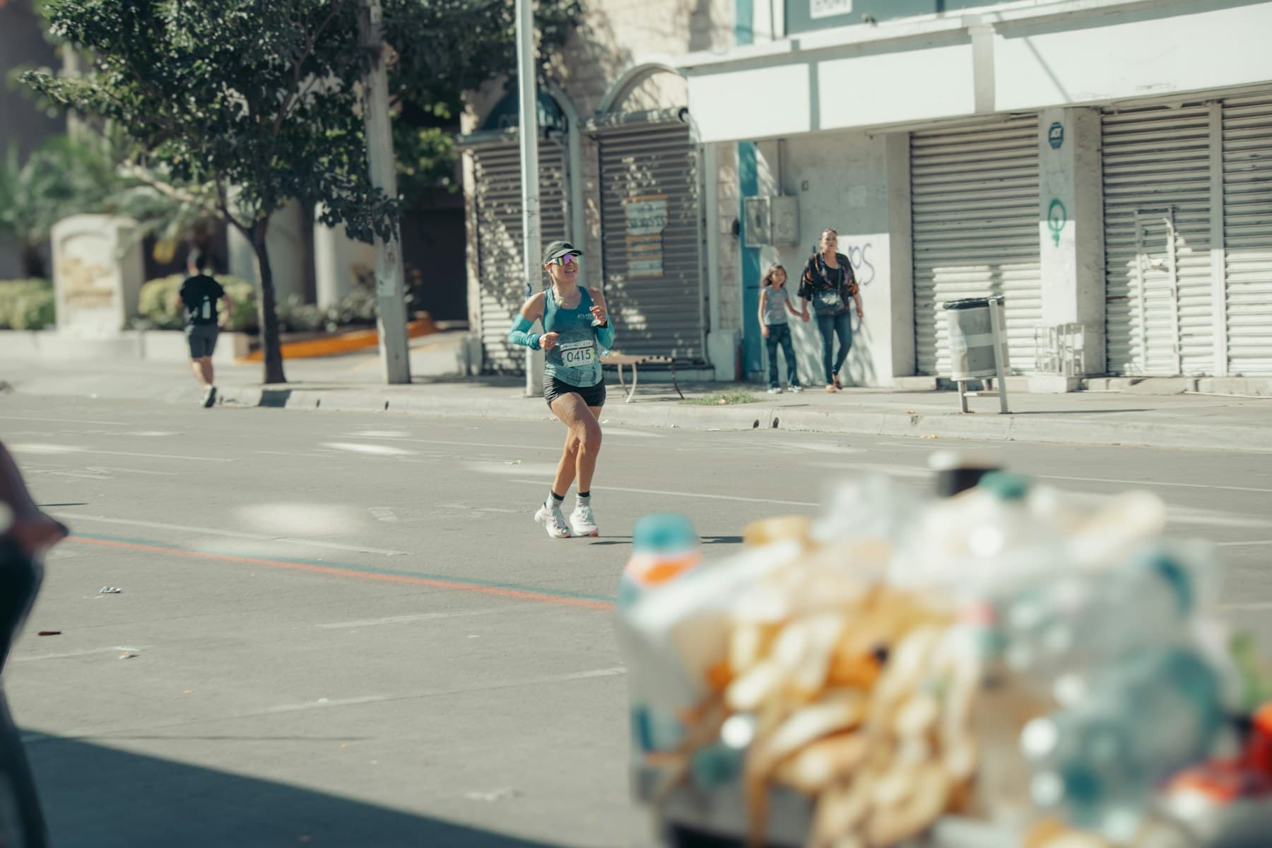 Sportlerinnen und Sportler verfolgen ihre Ziele